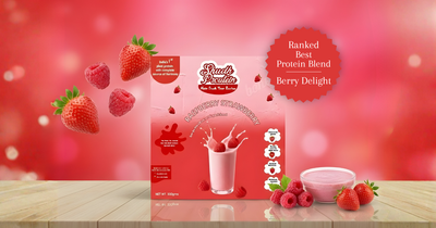 Raspberry strawberry Shudh proutein